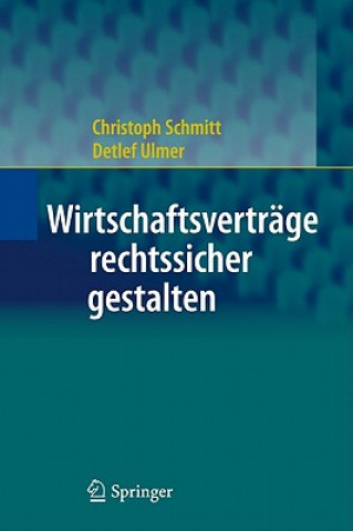 Carte Wirtschaftsvertrage rechtssicher gestalten Christoph Schmitt