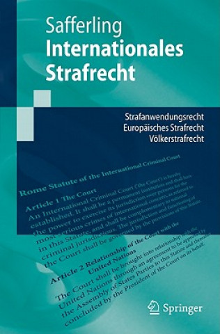 Книга Internationales Strafrecht Christoph J. M. Safferling