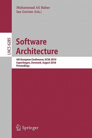 Book Software Architecture M. Ali Babar