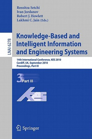Carte Knowledge-Based and Intelligent Information and Engineering Systems Rossitza Setchi
