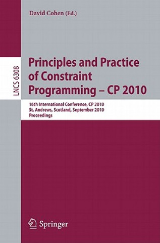 Carte Principles and Practice of Constraint Programming - CP 2010 David Cohen