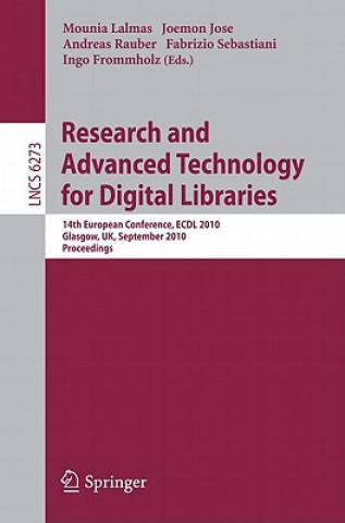 Carte Research and Advanced Technology for Digital Libraries Mounia Lalmas