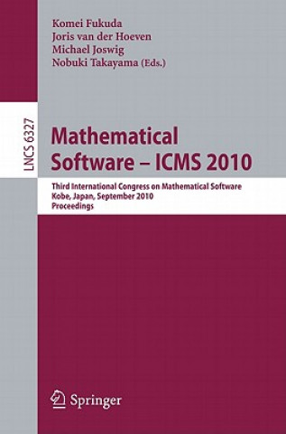 Book Mathematical Software - ICMS 2010 Komei Fukuda