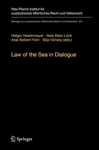 Kniha Law of the Sea in Dialogue Holger Hestermeyer