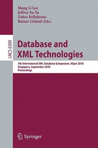 Carte Database and XML Technologies Mong Li Lee
