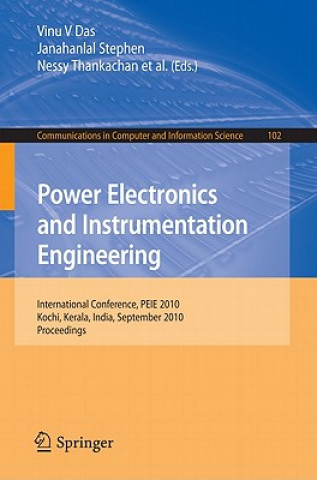 Könyv Power Electronics and Instrumentation Engineering Vinu V. Das