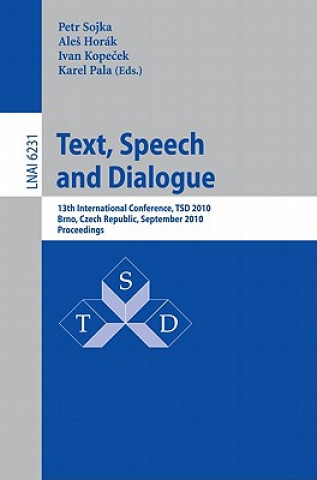 Libro Text, Speech and Dialogue Petr Sojka