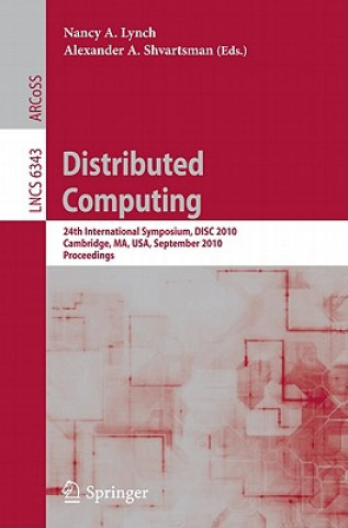 Könyv Distributed Computing Nancy A. Lynch