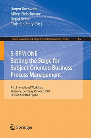 Carte S-BPM ONE: Setting the Stage for Subject-Oriented Business Process Management Hagen Buchwald