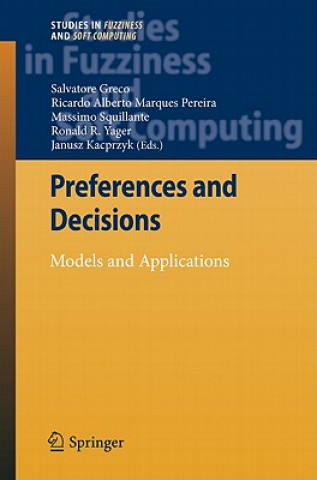 Книга Preferences and Decisions Salvatore Greco