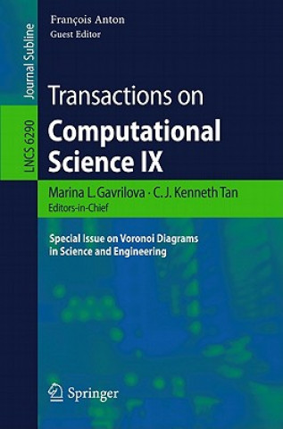Carte Transactions on Computational Science IX Marina Gavrilova