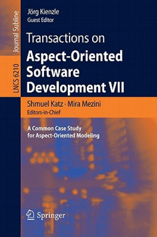 Carte Transactions on Aspect-Oriented Software Development VII Shmuel Katz