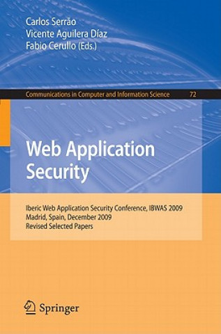 Kniha Web Application Security Carlos Serrao