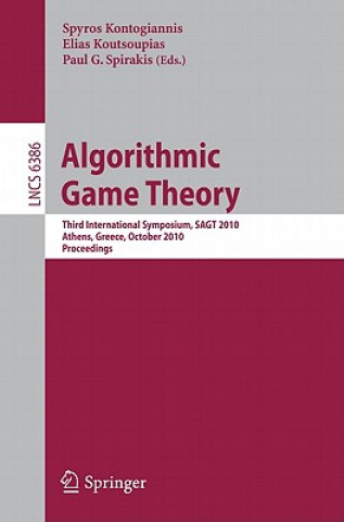Knjiga Algorithmic Game Theory Spyros Kontogiannis