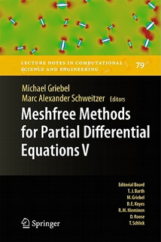Könyv Meshfree Methods for Partial Differential Equations V Michael Griebel