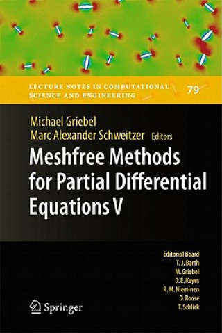 Kniha Meshfree Methods for Partial Differential Equations V Michael Griebel