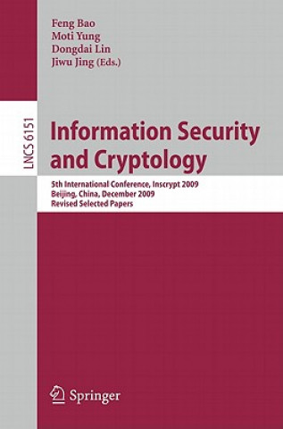 Könyv Information Security and Cryptology Feng Bao