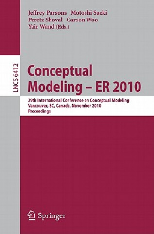 Könyv Conceptual Modeling - ER 2010 Jeffrey Parsons