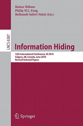 Könyv Information Hiding Rainer Böhme