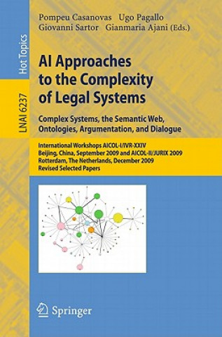 Knjiga AI Approaches to the Complexity of Legal Systems Pompeu Casanovas