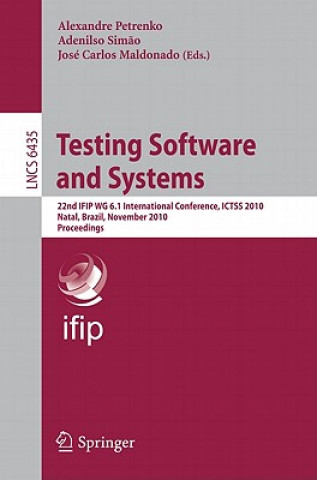 Libro Testing Software and Systems Alexandre Petrenko