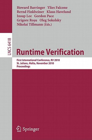 Book Runtime Verification Howard Barringer