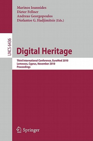 Książka Digital Heritage Marinos Ioannides