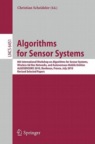 Könyv Algorithms for Sensor Systems Christian Scheideler