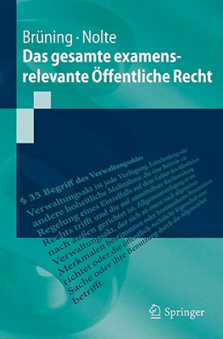 Книга Das gesamte examensrelevante Offentliche Recht Christoph Brüning