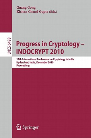 Carte Progress in Cryptology - INDOCRYPT 2010 Guang Gong