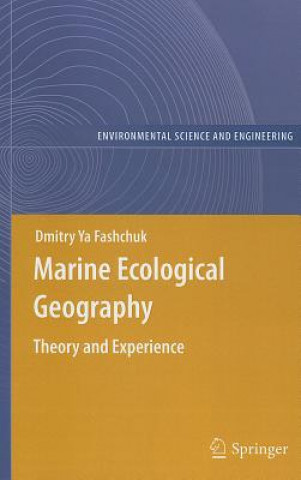 Könyv Marine Ecological Geography Dmitry Ya Fashchuk