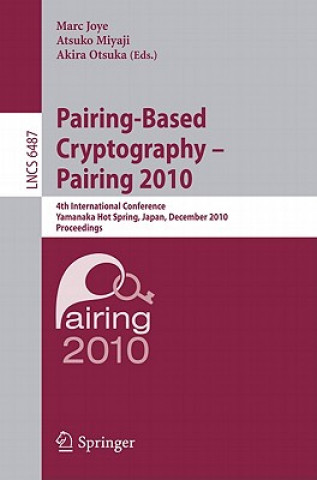 Βιβλίο Pairing-Based Cryptography - Pairing 2010 Marc Joye