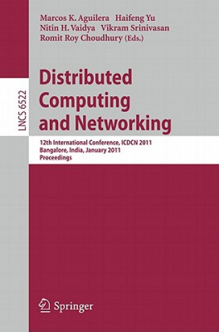 Book Distributed Computing and Networking Marcos K. Aguilera