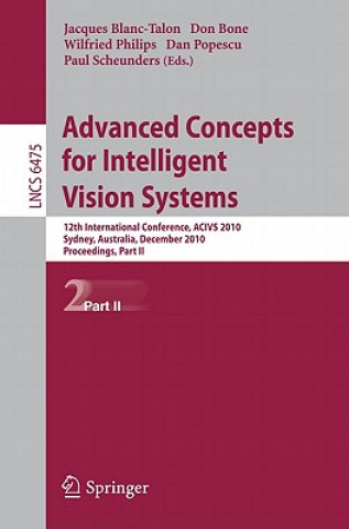 Könyv Advanced Concepts for Intelligent Vision Systems Jacques Blanc-Talon