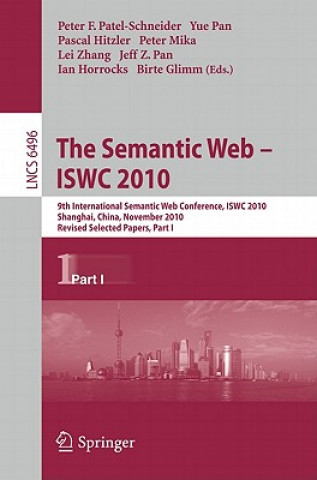 Kniha The Semantic Web - ISWC 2010 Peter F. Patel-Schneider