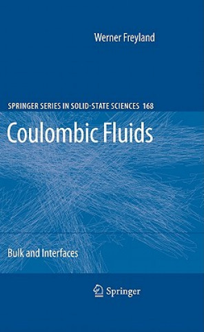 Kniha Coulombic Fluids Werner Freyland