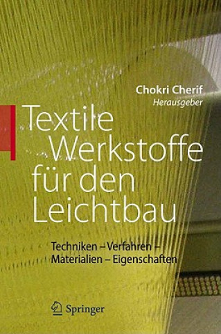 Βιβλίο Textile Werkstoffe fur den Leichtbau Chorki Cherif