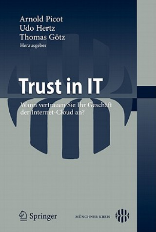 Kniha Trust in IT Arnold Picot