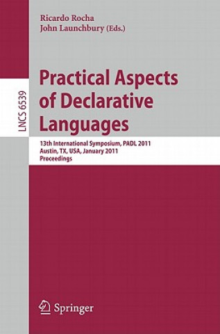 Könyv Practical Aspects of Declarative Languages Ricardo Rocha