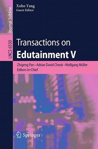 Kniha Transactions on Edutainment V Zhigeng Pan