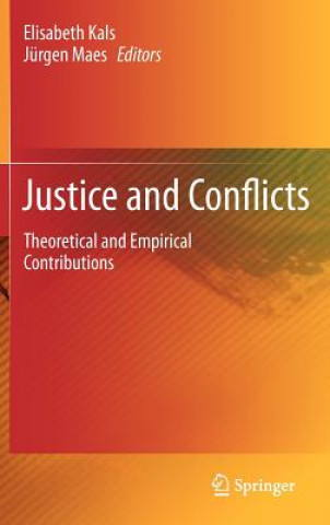 Kniha Justice and Conflicts Elisabeth Kals