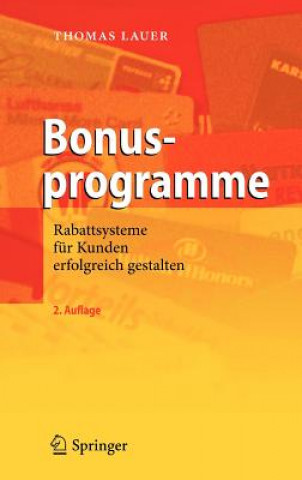 Knjiga Bonusprogramme Thomas Lauer