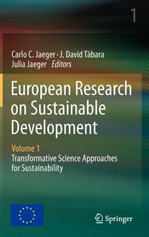 Книга European Research on Sustainable Development Carlo C. Jaeger