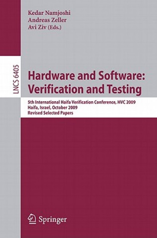 Książka Hardware and Software: Verification and Testing Kedar Namjoshi