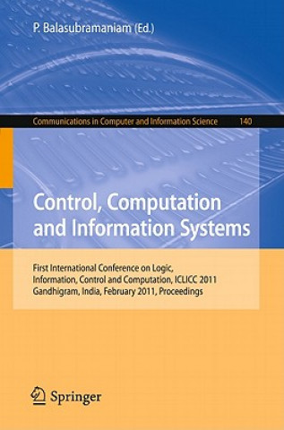 Kniha Control, Computation and Information Systems P. Balasubramaniam