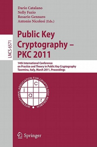 Buch Public Key Cryptography -- PKC 2011 Dario Catalano