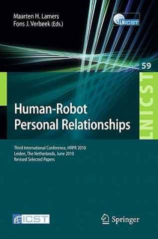 Книга Human-Robot Personal Relationships Maarten H. Lamers