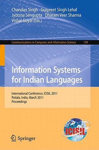 Livro Information Systems for Indian Languages Chandan Singh