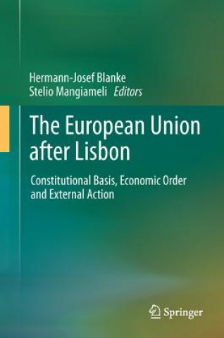 Könyv European Union after Lisbon Hermann-Josef Blanke