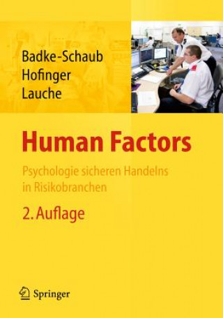 Book Human Factors Petra Badke-Schaub